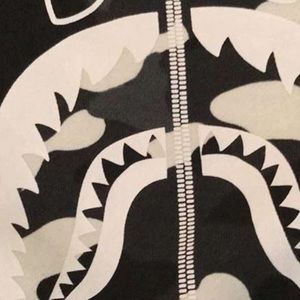 Baby Milo Long Sleeve Shark Tee.  Glow in the dark